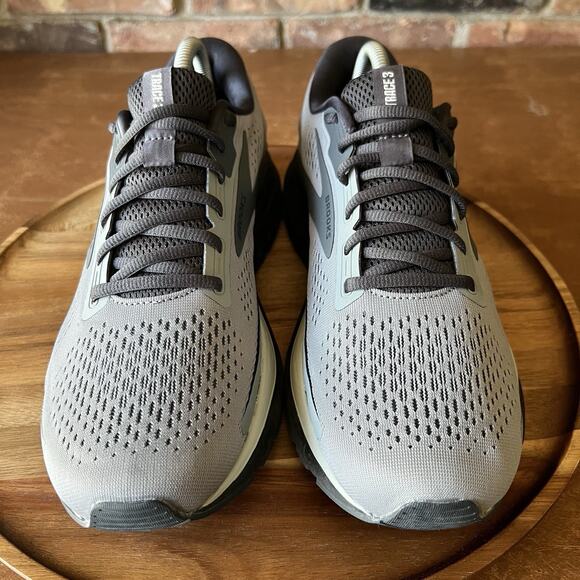 Brooks Trace 3 Gray Black Road Running Walking Shoes Sneakers Men's 9.5 - Picture 6 of 16